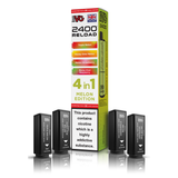 IVG 2400 4 In 1 Melon Edition Reload Pods Vaporizers & Electronic Cigarettes IVG
