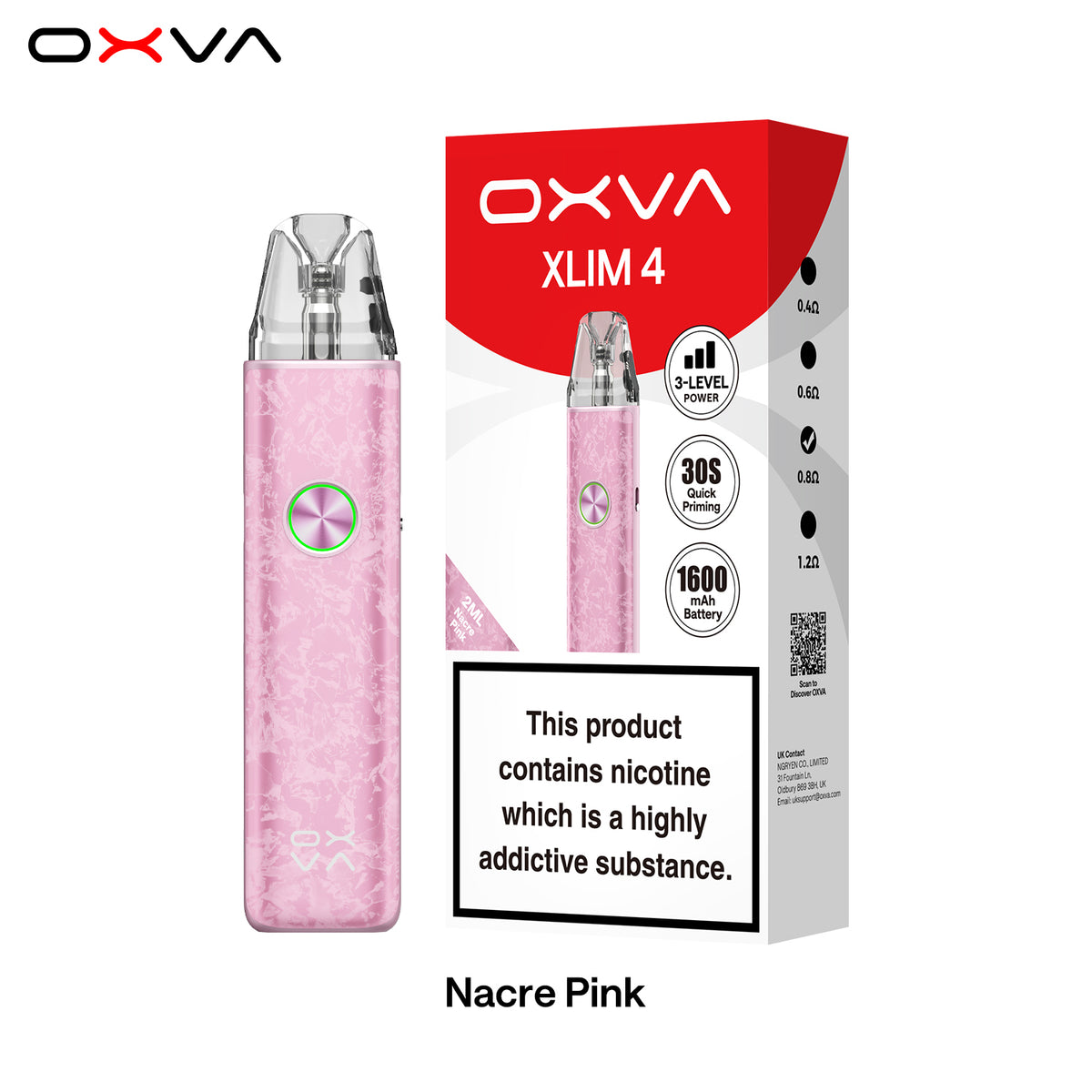 OXVA Xlim 4 Pod Vape Kit