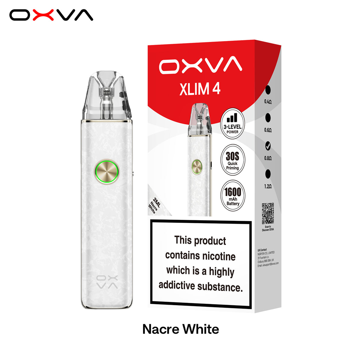 OXVA Xlim 4 Pod Vape Kit