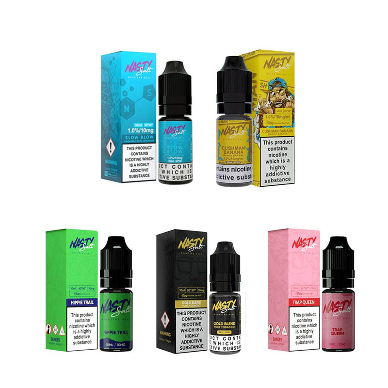 Nasty Salt 10ml Nic Salt (Pack of 10)