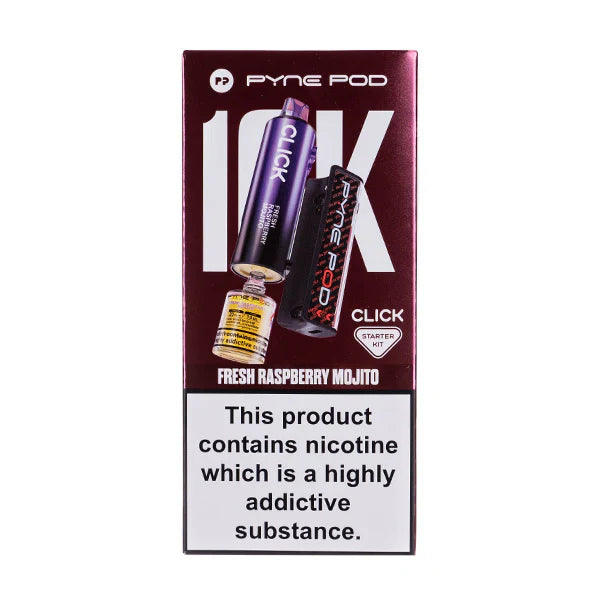 Pyne Pod Click 10k Prefilled Vape Kit 20mg