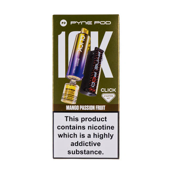 Pyne Pod Click 10k Prefilled Vape Kit 20mg