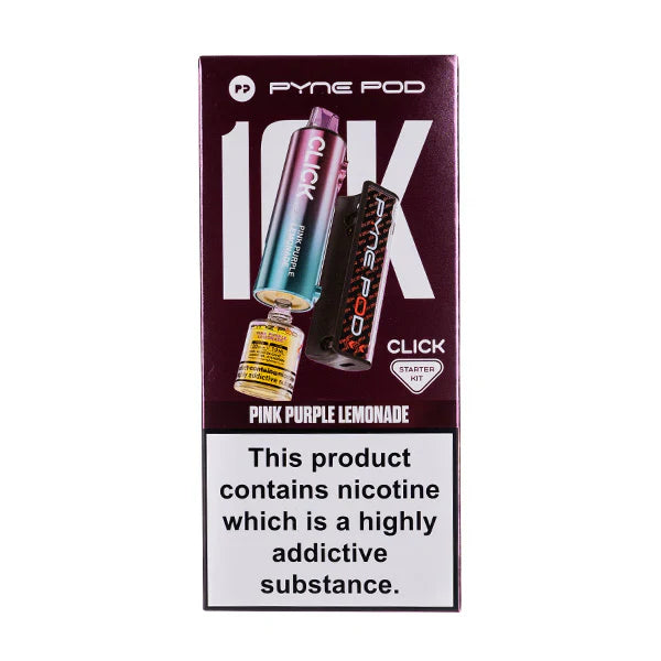 Pyne Pod Click 10k Prefilled Vape Kit 20mg