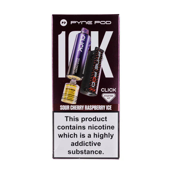 Pyne Pod Click 10k Prefilled Vape Kit 20mg