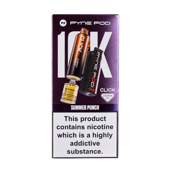 Pyne Pod Click 10k Prefilled Vape Kit 20mg