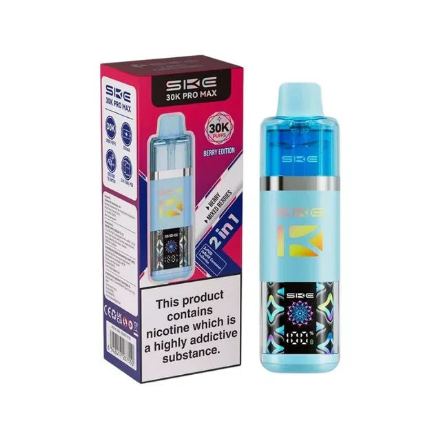 SKE 30K Pro Max 2 in 1 Prefilled Pod Vape Kit