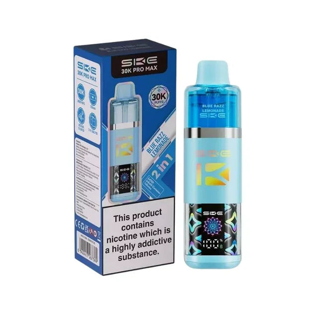 SKE 30K Pro Max 2 in 1 Prefilled Pod Vape Kit