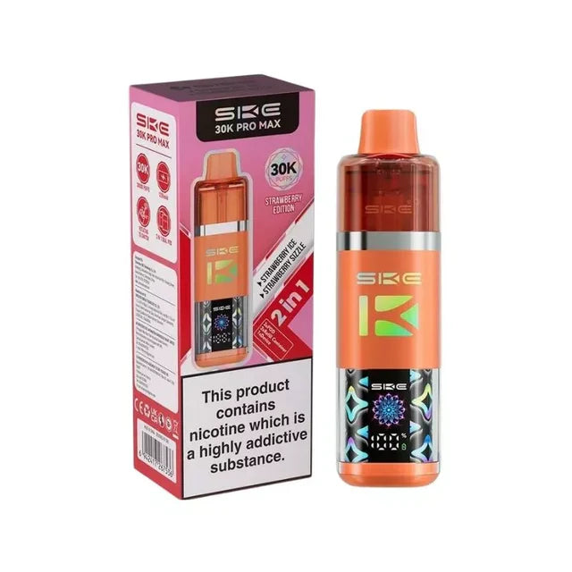 SKE 30K Pro Max 2 in 1 Prefilled Pod Vape Kit