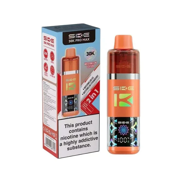 SKE 30K Pro Max 2 in 1 Prefilled Pod Vape Kit