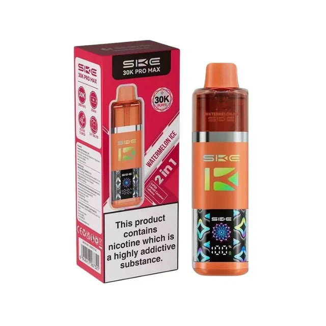 SKE 30K Pro Max 2 in 1 Prefilled Pod Vape Kit