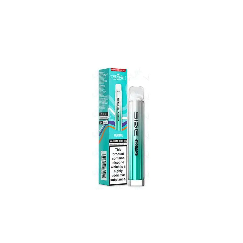 SKE Crystal 600 Pro Prefilled Pod Vape Kit (Single)