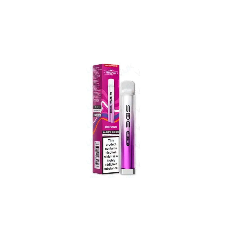 SKE Crystal 600 Pro Prefilled Pod Vape Kit (Single)