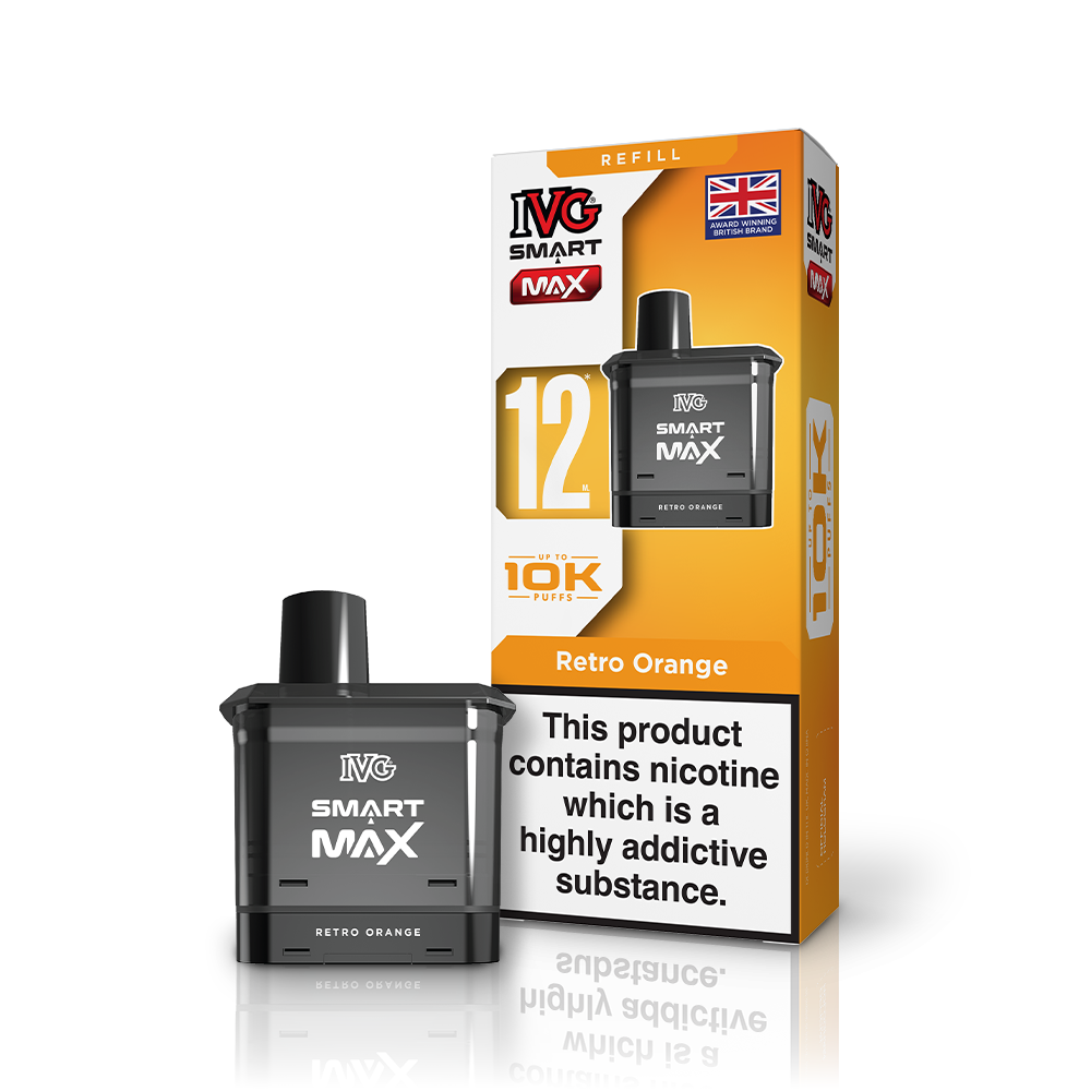 IVG Smart Max Refill Pods - Retro Orange