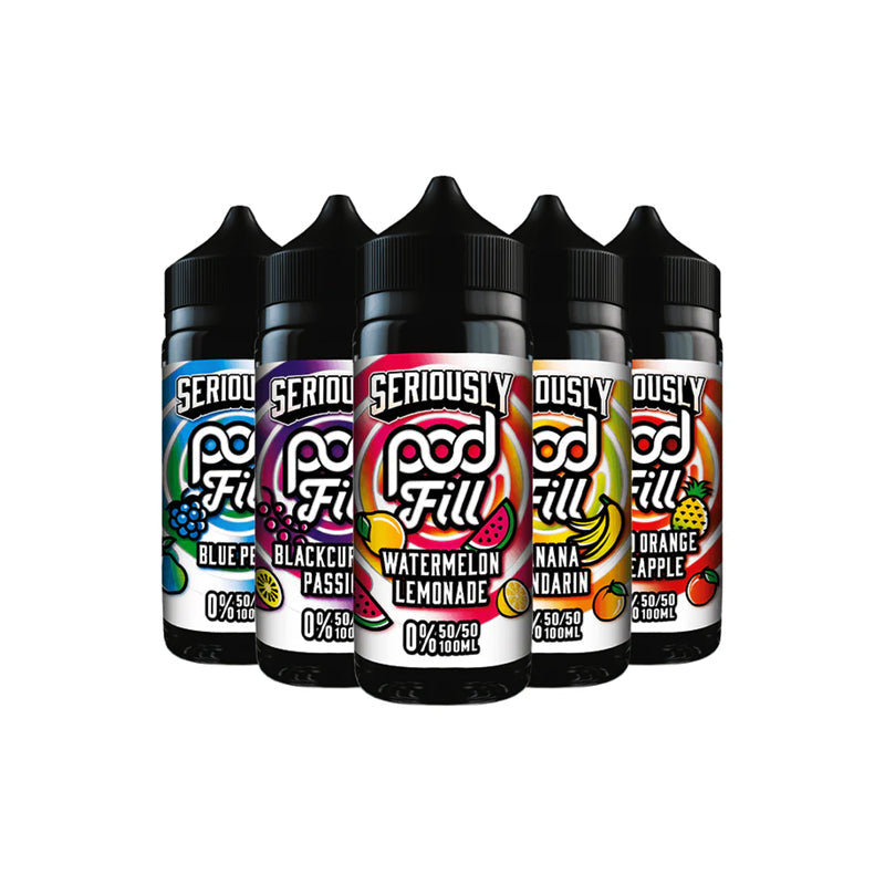 Seriously Pod Fill 100ml Shortfill E-Liquid