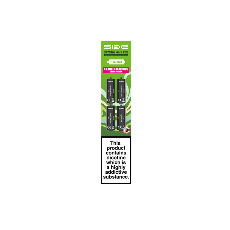 SKE Crystal 4-in-1 2400 Prefilled Pods