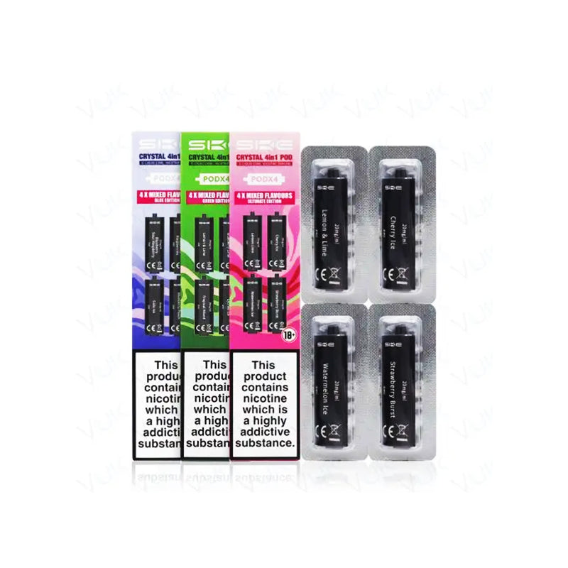 SKE Crystal 4-in-1 2400 Prefilled Pods