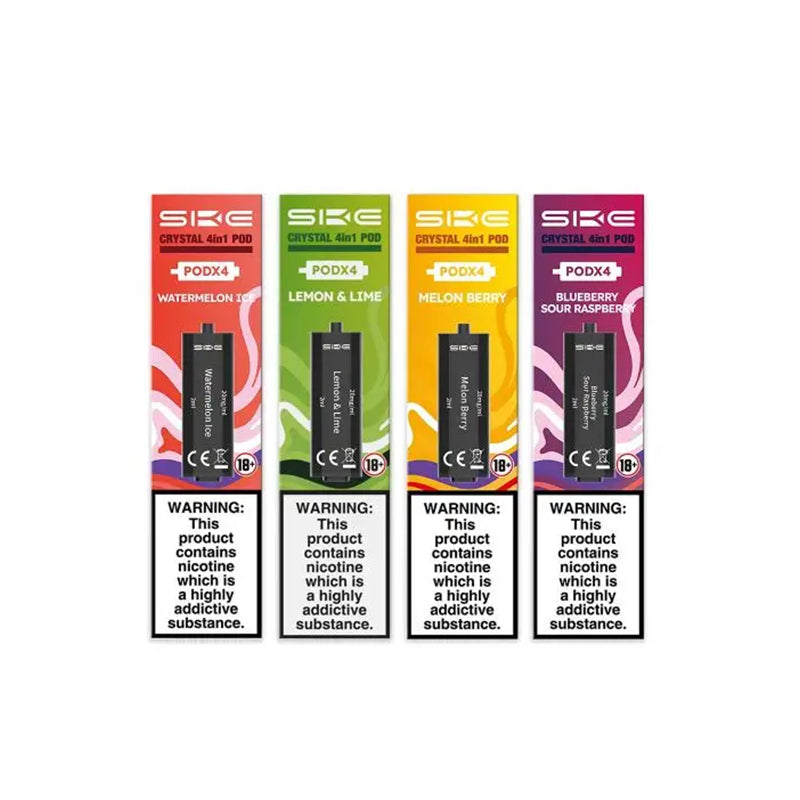 SKE Crystal 4-in-1 2400 Prefilled Pods