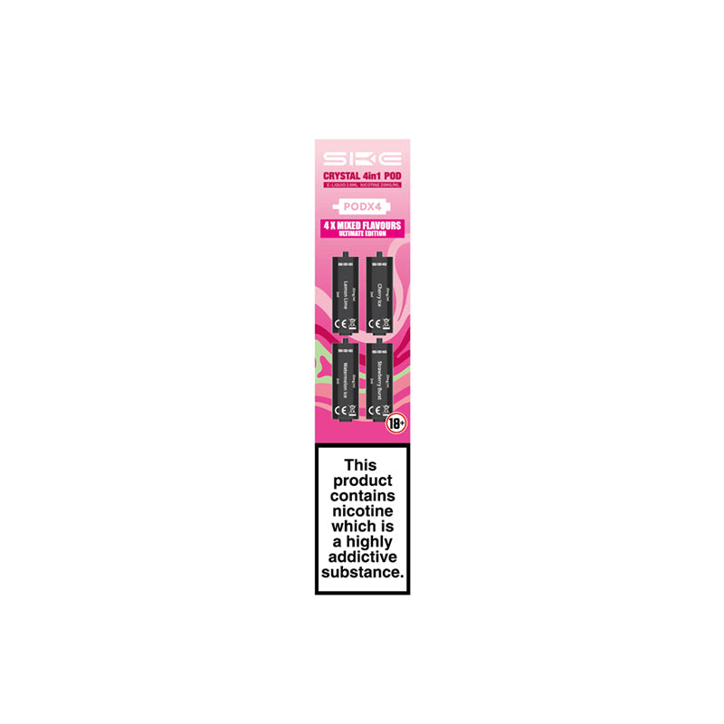SKE Crystal 4-in-1 2400 Prefilled Pods