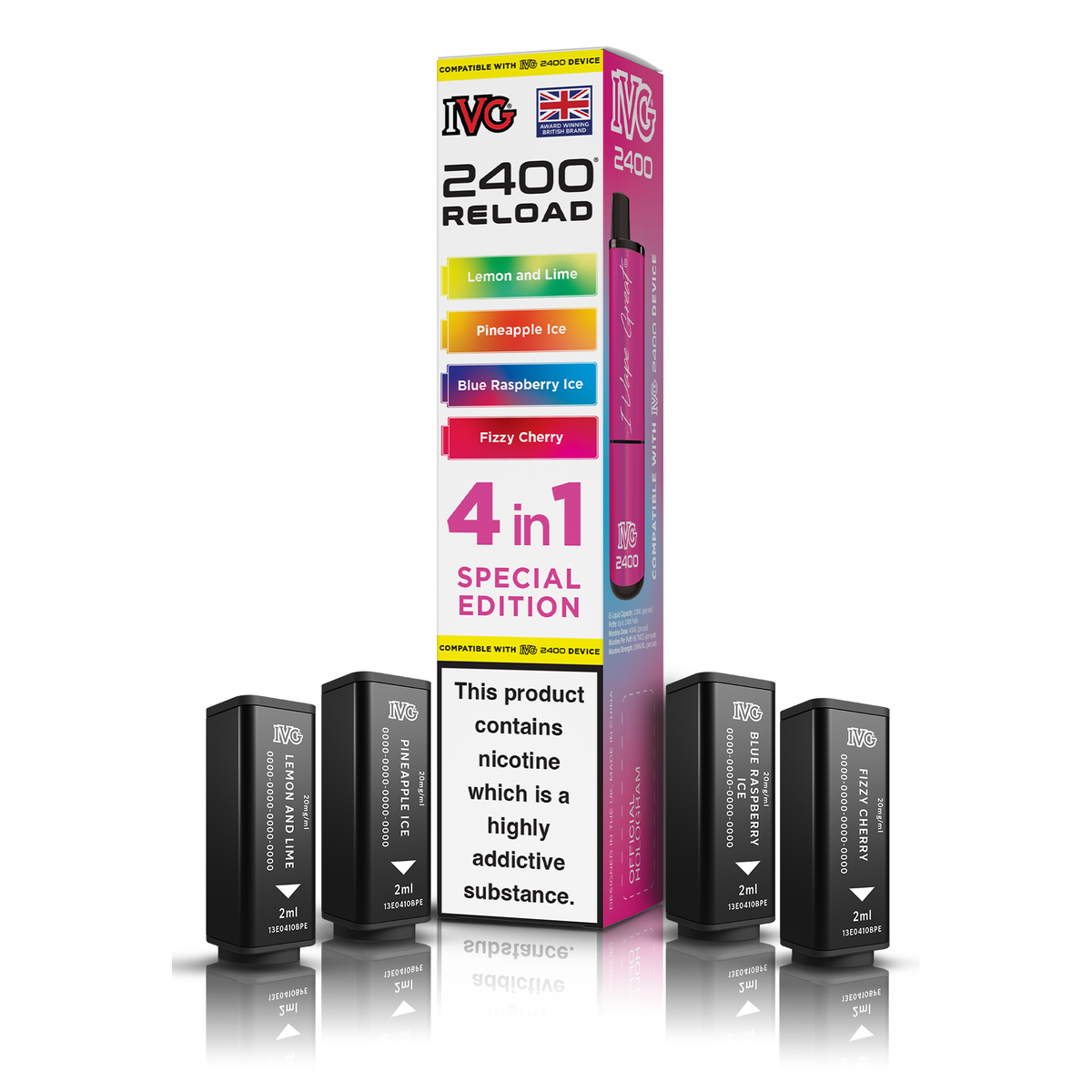 IVG 2400 4in1 Reload Pods - Special Edition