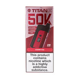 Titan X 50k Prefilled Vape Kit 20mg Rechargeable Vape Kit