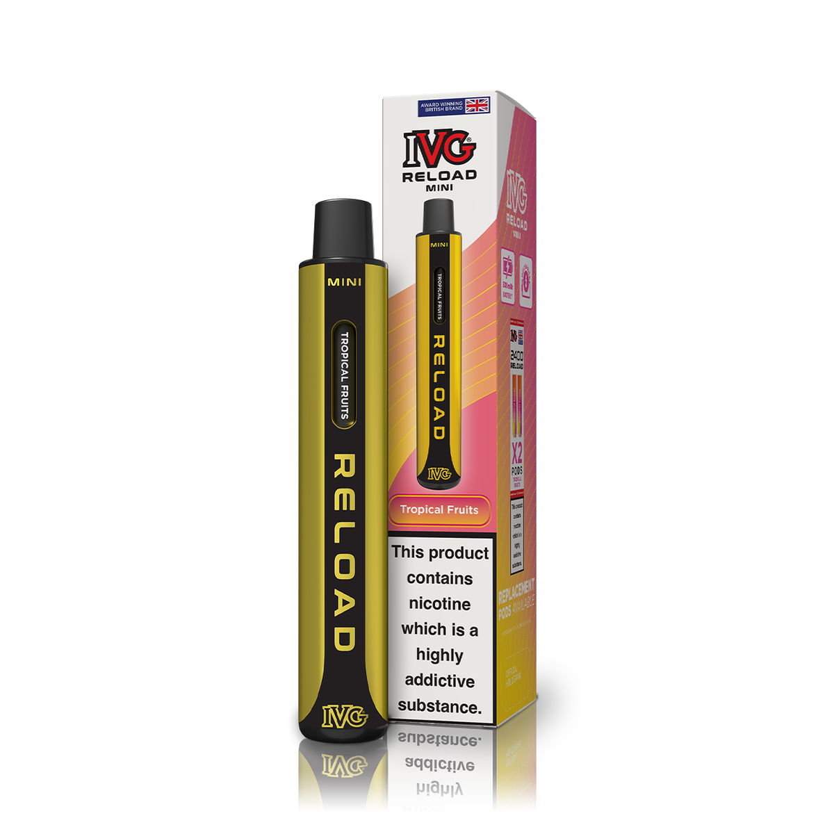 IVG Reload Mini Tropical Fruits Starter Kit IVG