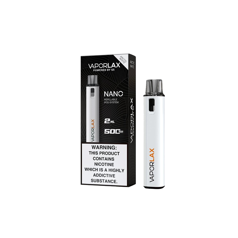 Vaporlax Nano Refillable 500mAh Pod Vape Kit