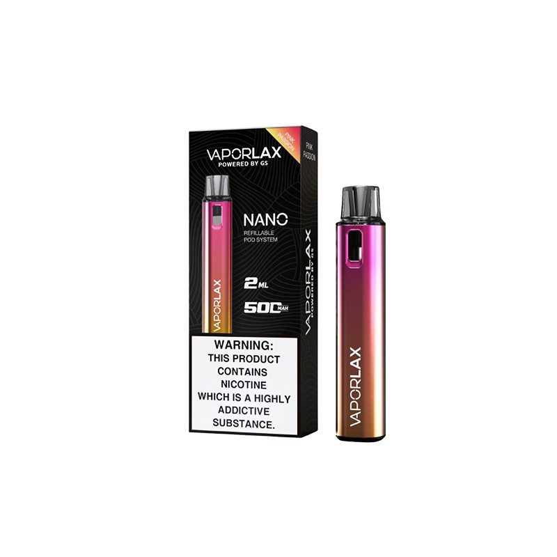 Vaporlax Nano Refillable 500mAh Pod Vape Kit