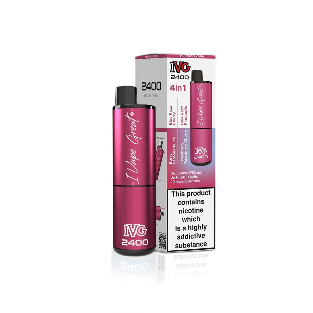 IVG 2400 4 in 1 Prefilled Kit