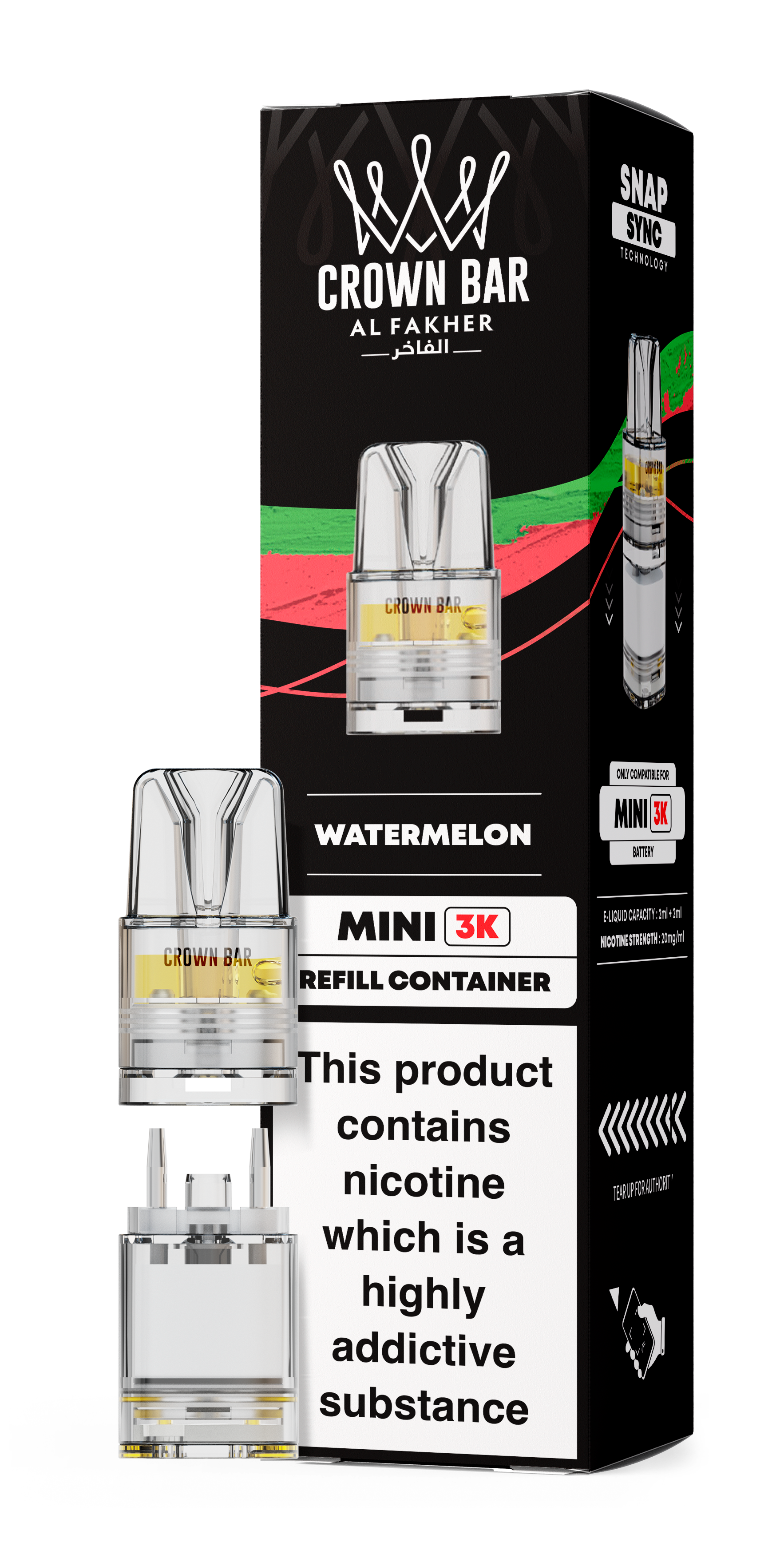 Al Fakher Crown Bar Mini 3k Pods