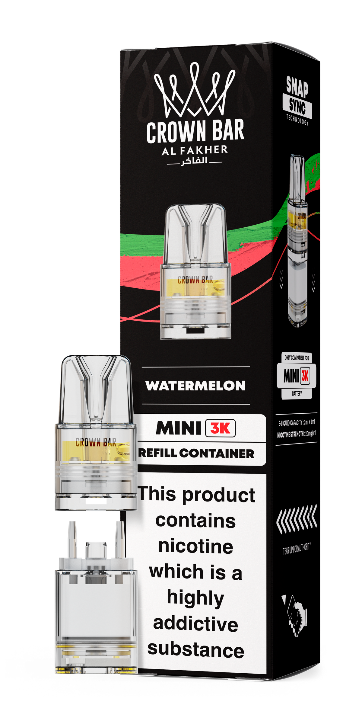 Al Fakher Crown Bar Mini 3k Pods