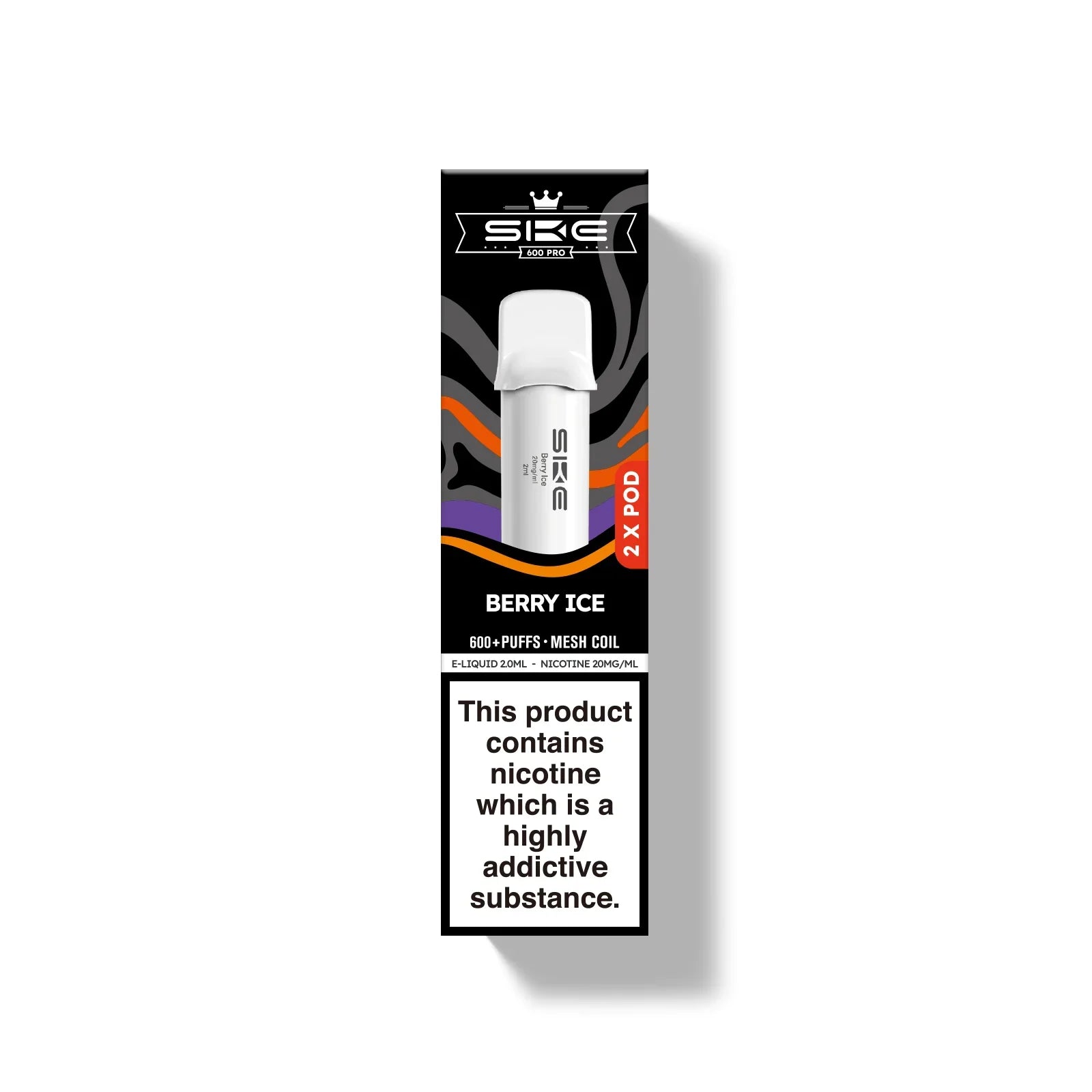 SKE Pro 600 Prefilled Pods