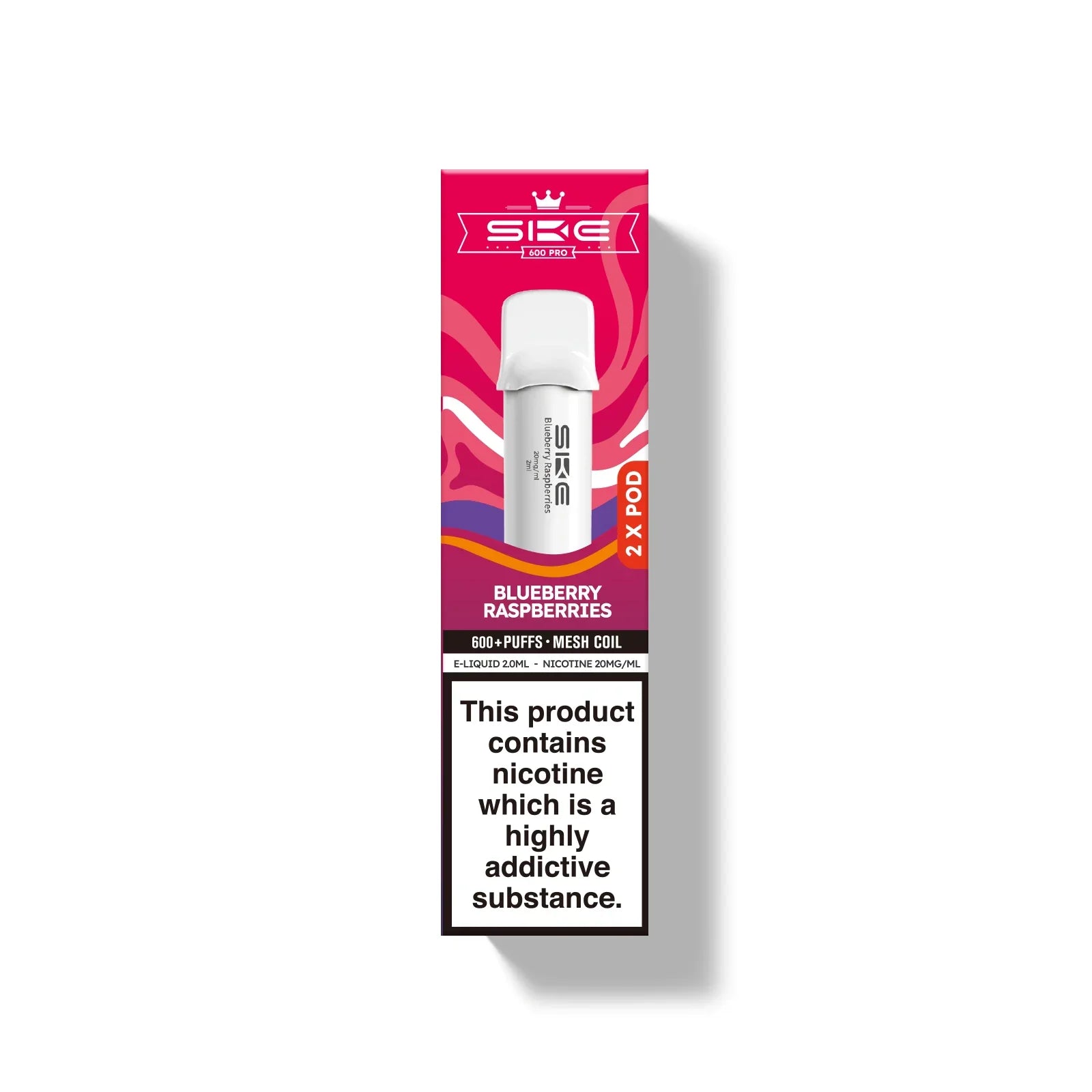 SKE Pro 600 Prefilled Pods