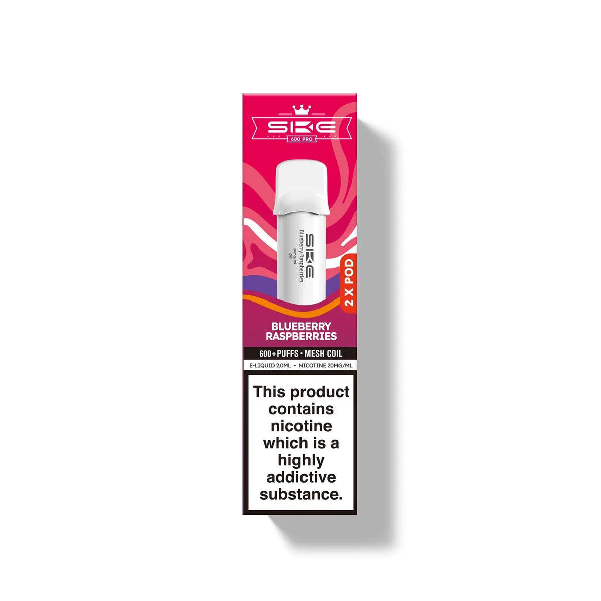 SKE Pro 600 Prefilled Pods