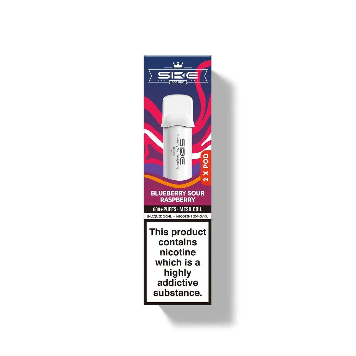 SKE Pro 600 Prefilled Pods