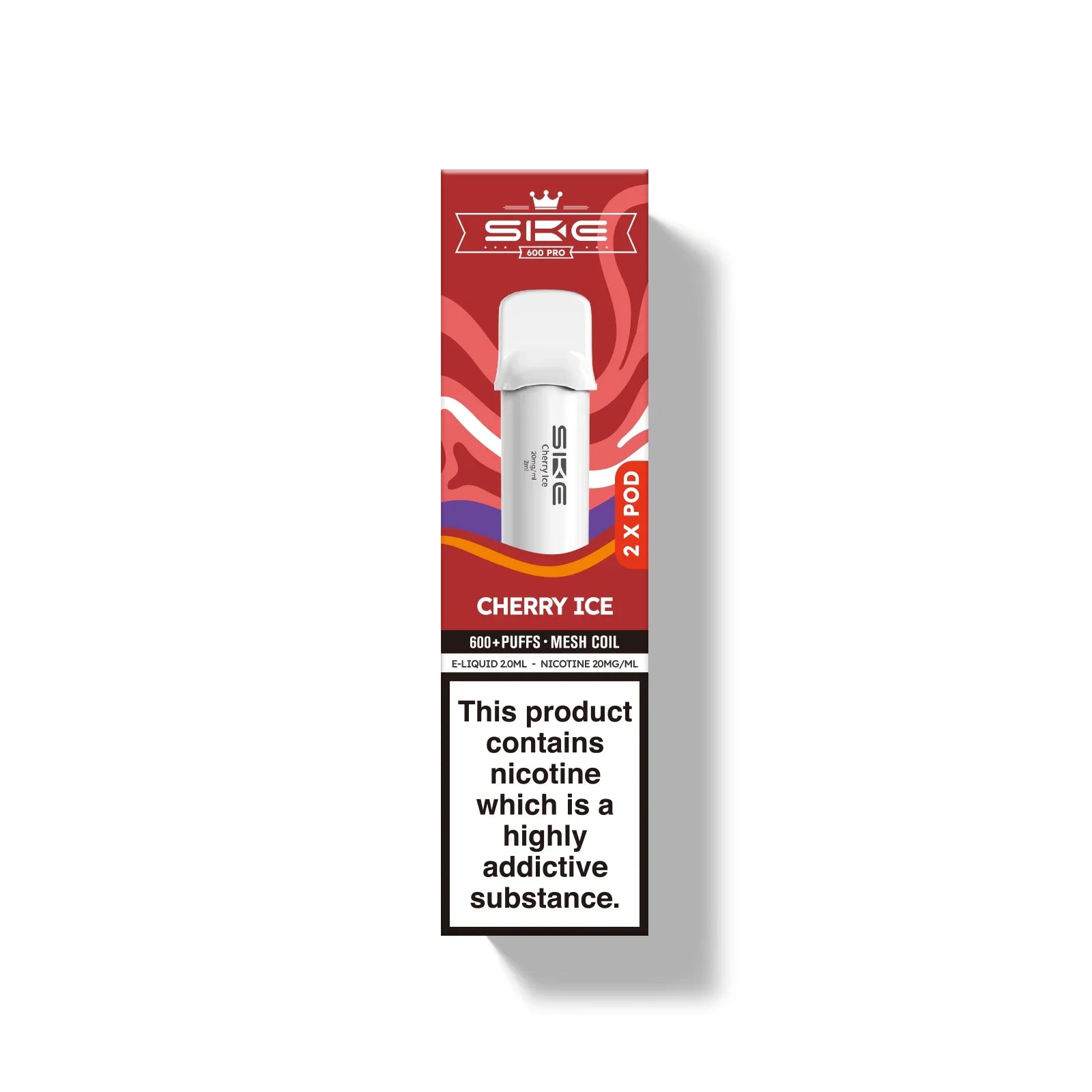 SKE Pro 600 Prefilled Pods