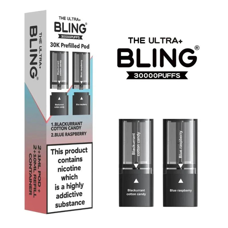 Crystal Bling Ultra Plus 30K Replacement Pods