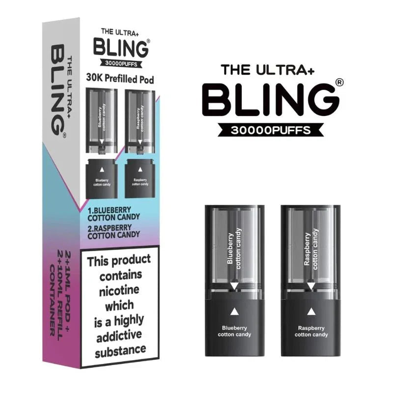 Crystal Bling Ultra Plus 30K Replacement Pods