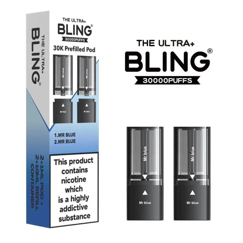 Crystal Bling Ultra Plus 30K Replacement Pods