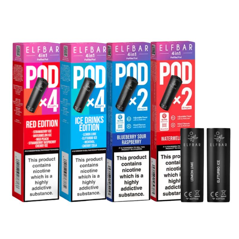 Elf Bar 4 in 1 Prefilled Pods