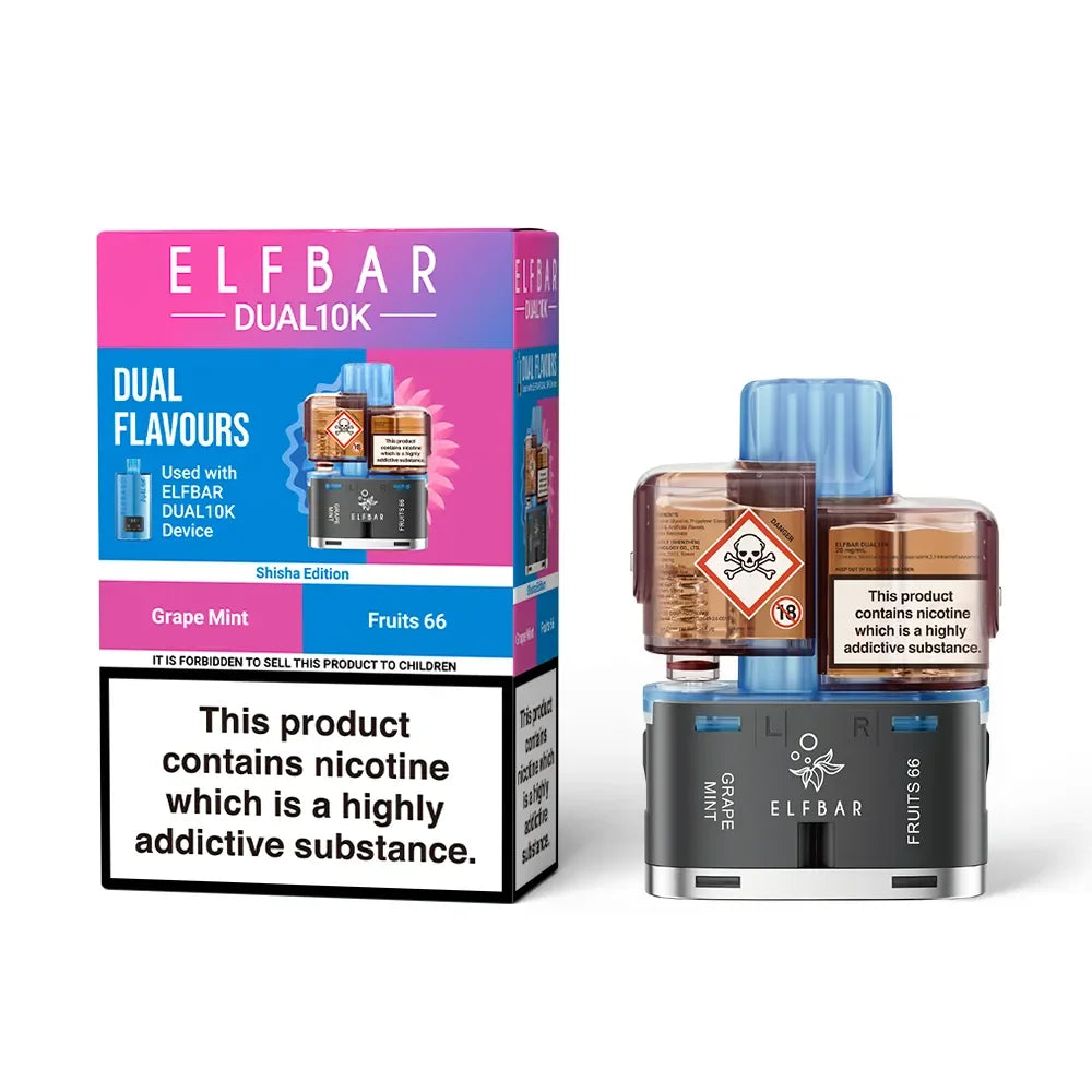 Elf Bar Dual 10K Prefilled Pods