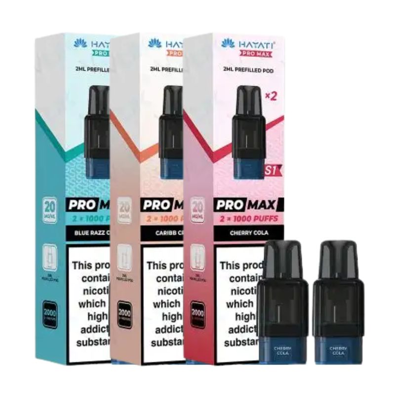 Hayati Pro Max S1 Prefilled Pods