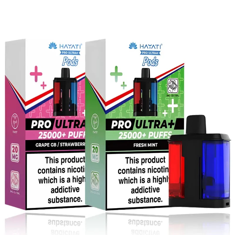 Hayati Pro Ultra Plus 25K Prefilled Pods