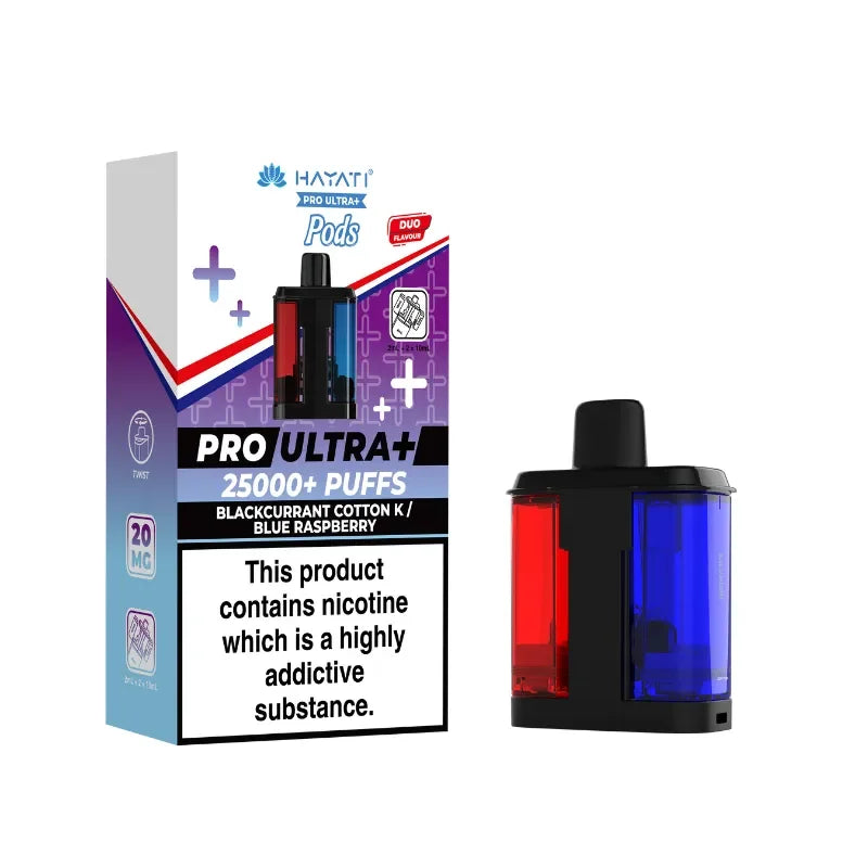 Hayati Pro Ultra Plus 25K Prefilled Pods