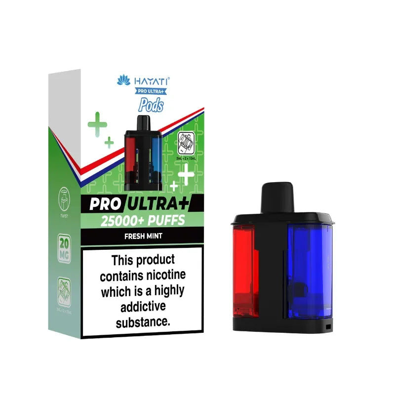 Hayati Pro Ultra Plus 25K Prefilled Pods