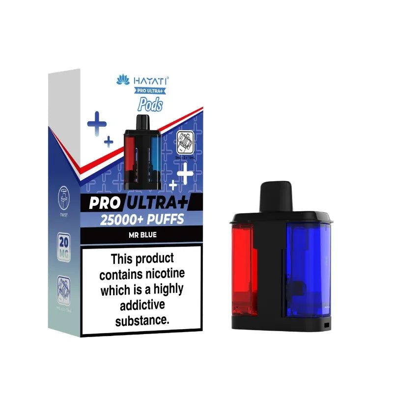 Hayati Pro Ultra Plus 25K Prefilled Pods