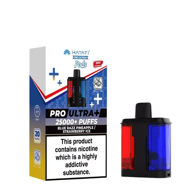 Hayati Pro Ultra Plus 25K Prefilled Pods