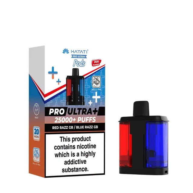Hayati Pro Ultra Plus 25K Prefilled Pods