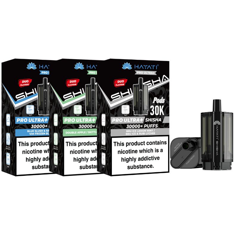 Hayati Pro Ultra Plus Shisha 30K Prefilled Pods