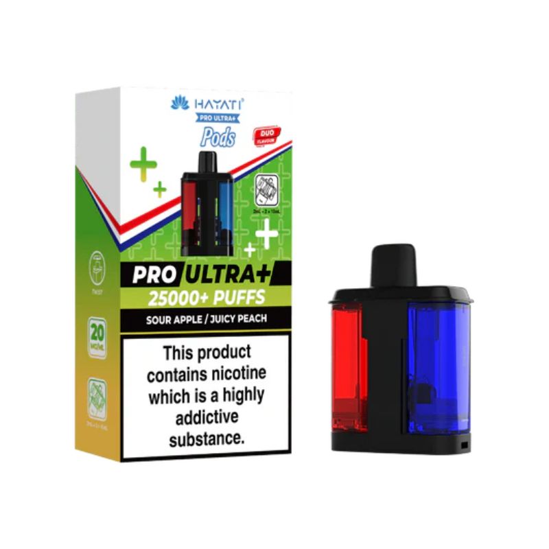Hayati Pro Ultra Plus 25K Prefilled Pods