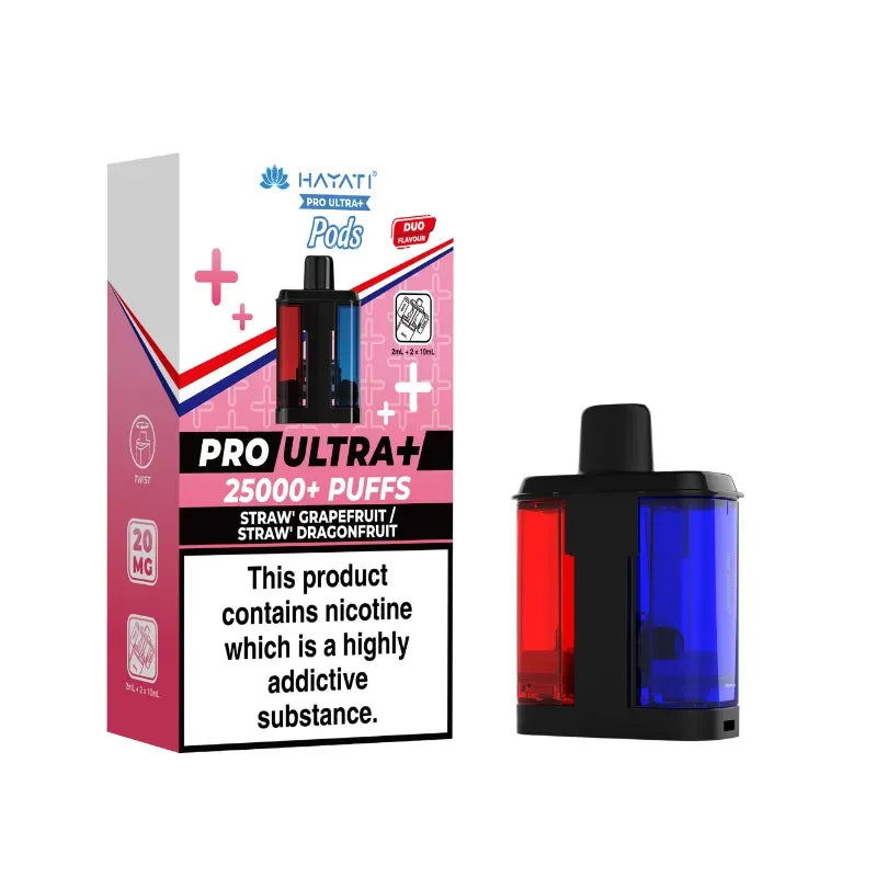 Hayati Pro Ultra Plus 25K Prefilled Pods